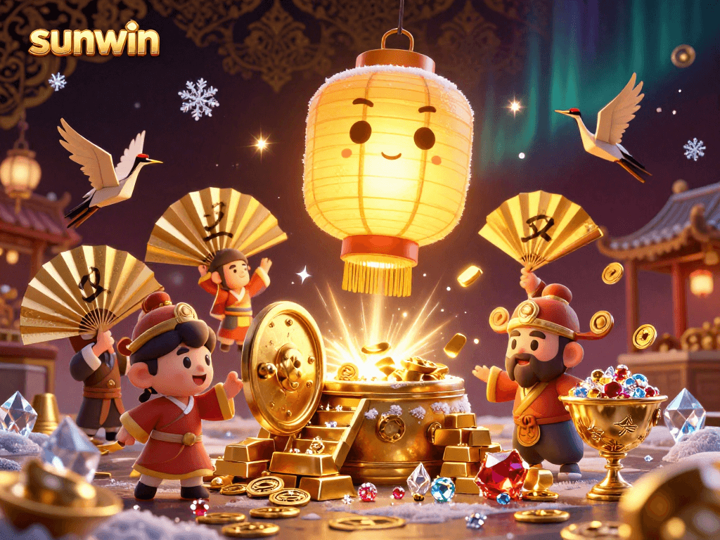 Experience the vibrant night market casino atmosphere with sunwin's glowing lantern spirit and golden treasures.