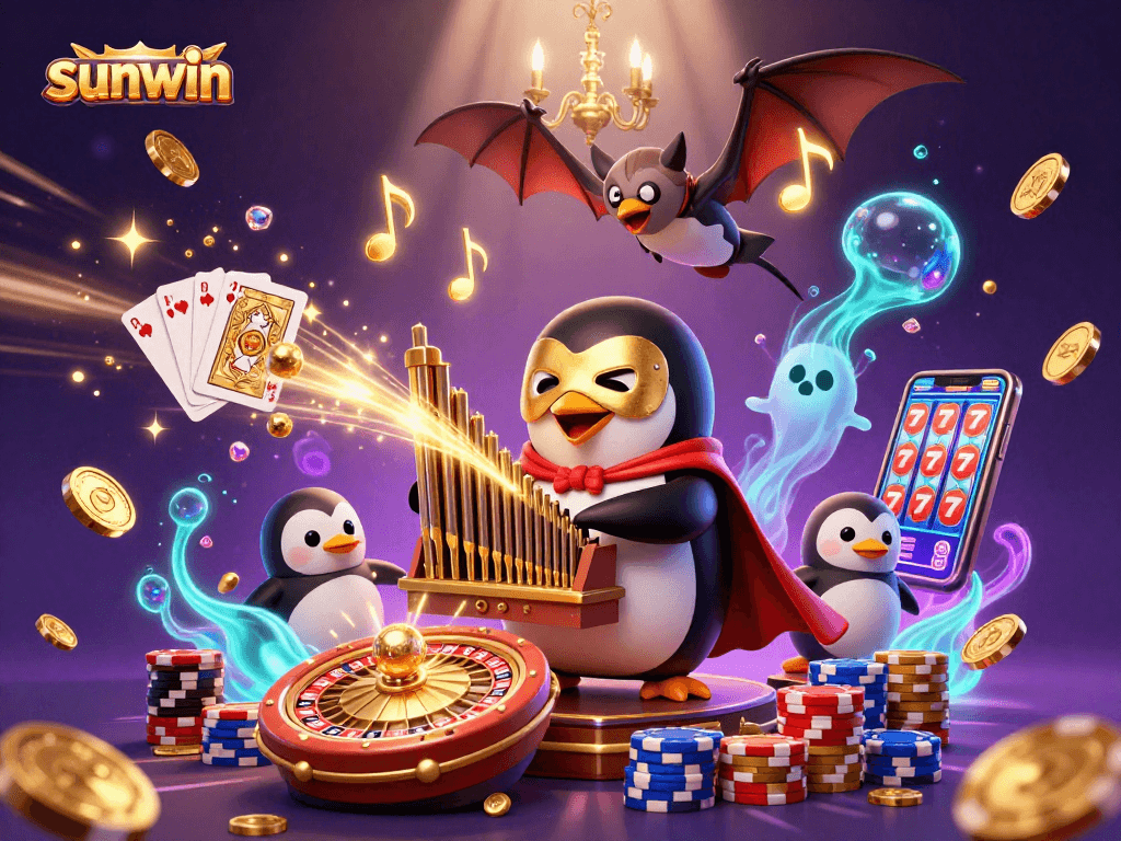 Experience exciting gameplay at sunwin casino with vibrant 3D characters and thrilling casino elements.