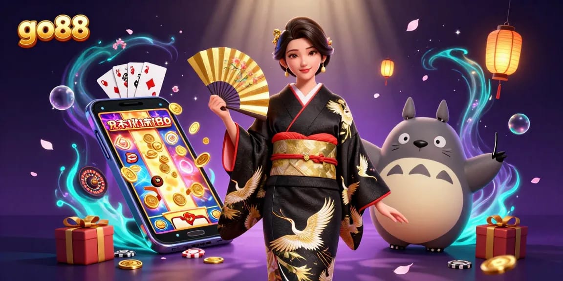Experience the thrilling world of go88 with vibrant slot games, colorful characters, and dynamic casino action.
