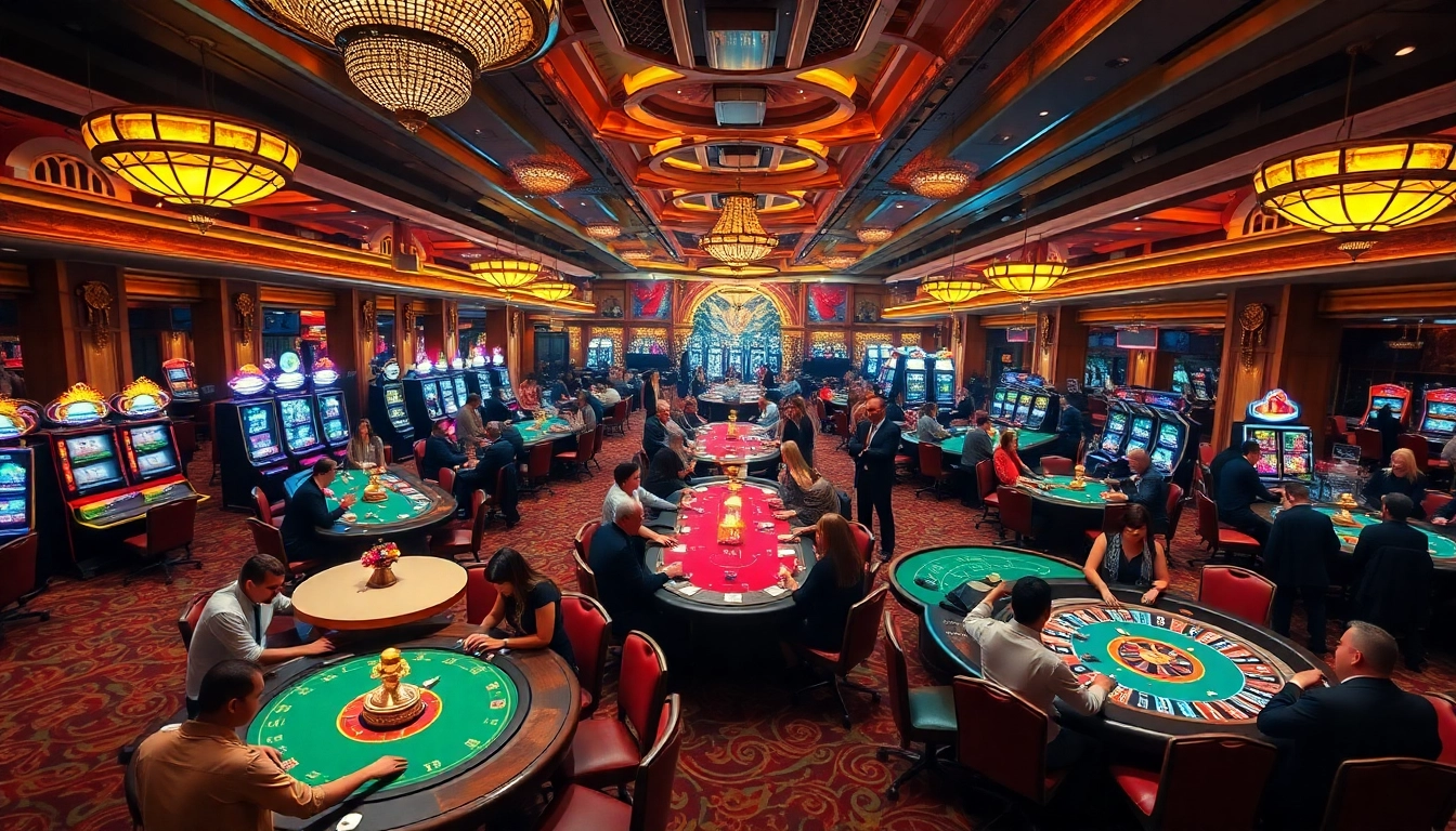 Experience the thrill at XX88's luxurious casino gaming floor filled with exciting action.