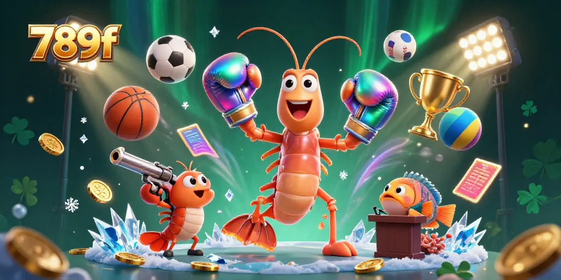 Engaging scene featuring 789f with dynamic sports betting elements and vibrant characters.