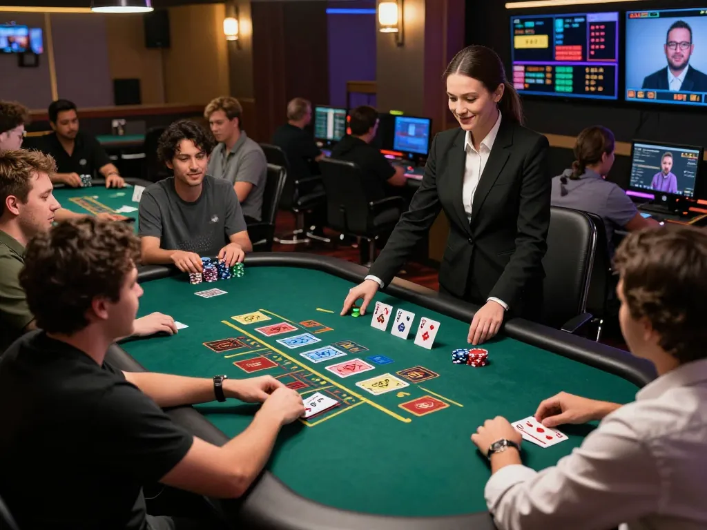 Experience Sky88 with thrilling live dealer blackjack gameplay on your device.