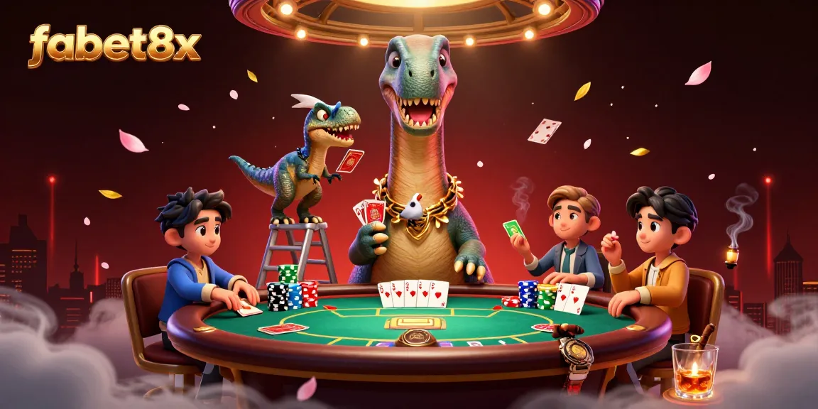 Engage in exciting betting action at fabet8x with dynamic poker scene illustrating thrilling gameplay.