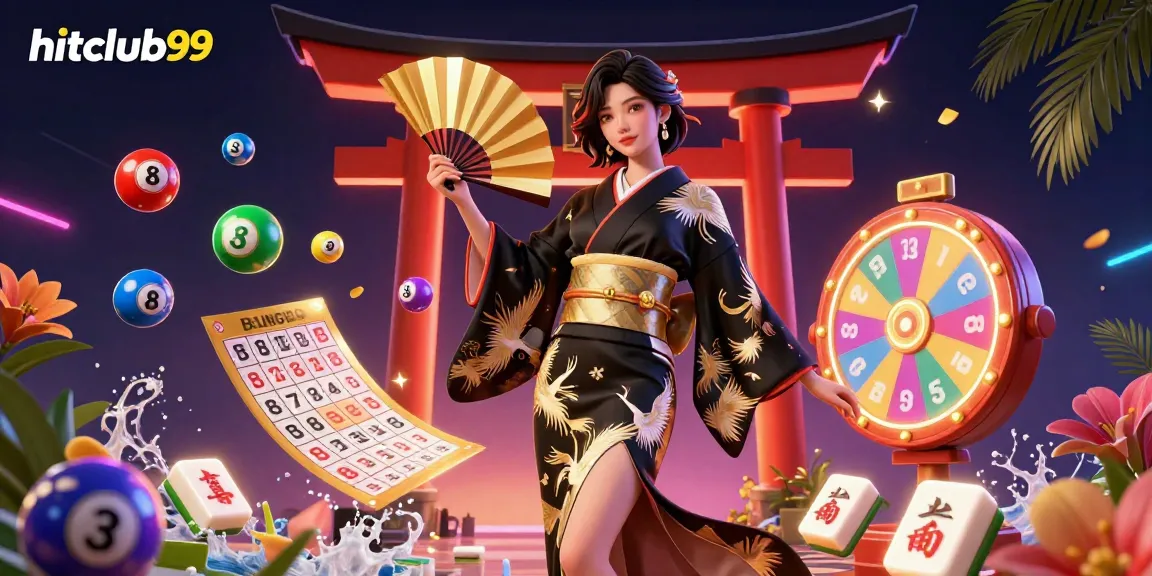 Hitclub99 generates excitement with energized lottery game visuals and dynamic elements.