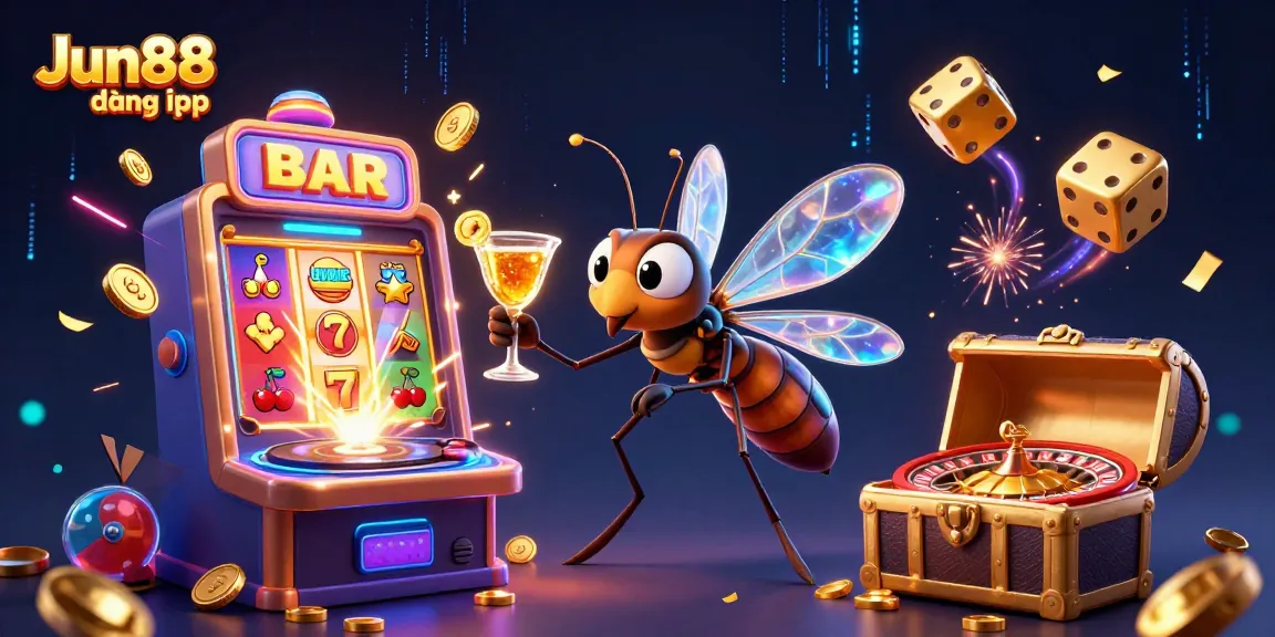 Engage in Jun88 đăng nhập and experience vibrant online casino thrills with a dynamic 3D scene.