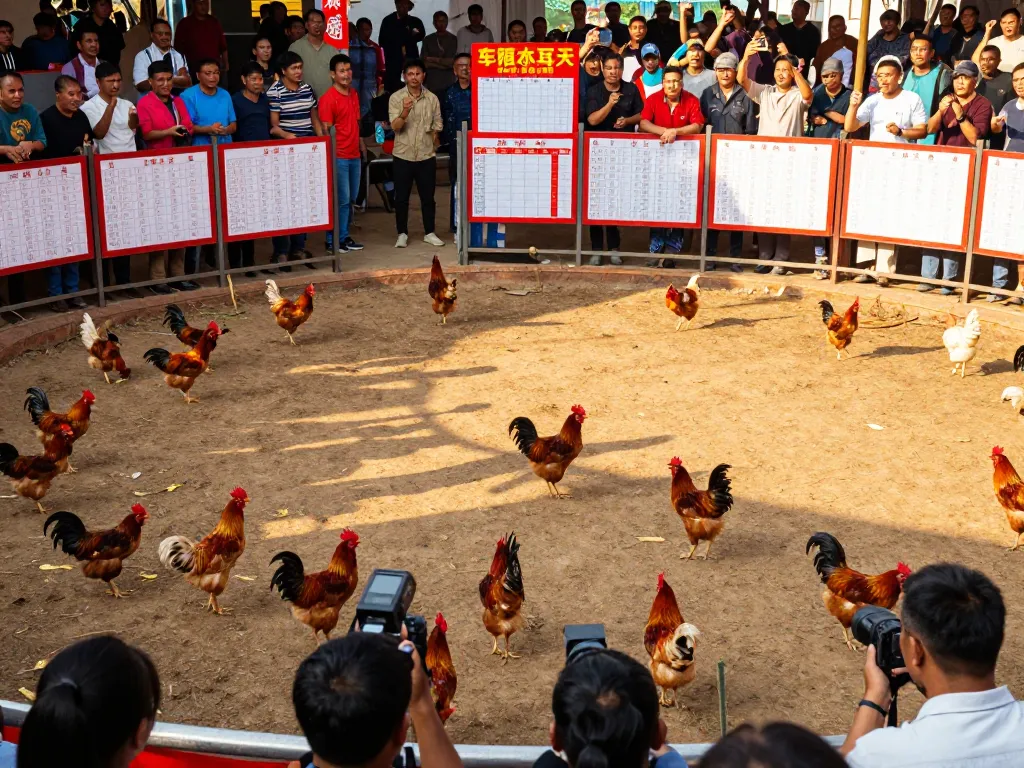 Experience the excitement of đá gà trực tiếp with live matches and betting boards in action