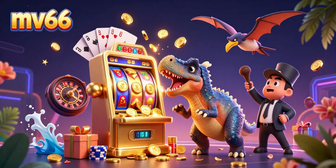 Experience the excitement at mv66 casino with a pachycephalosaurus winning a jackpot.